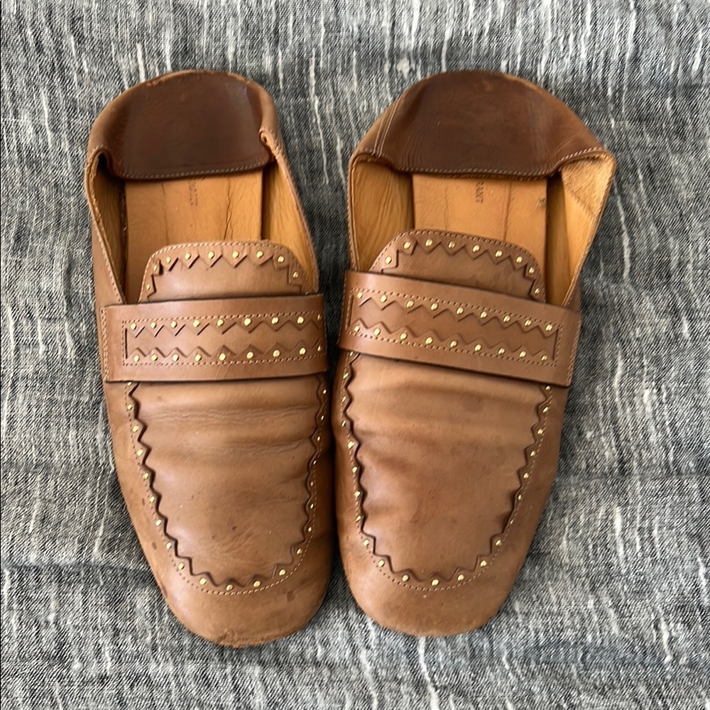 Isabel Marant Fezzy Leather Loafers
